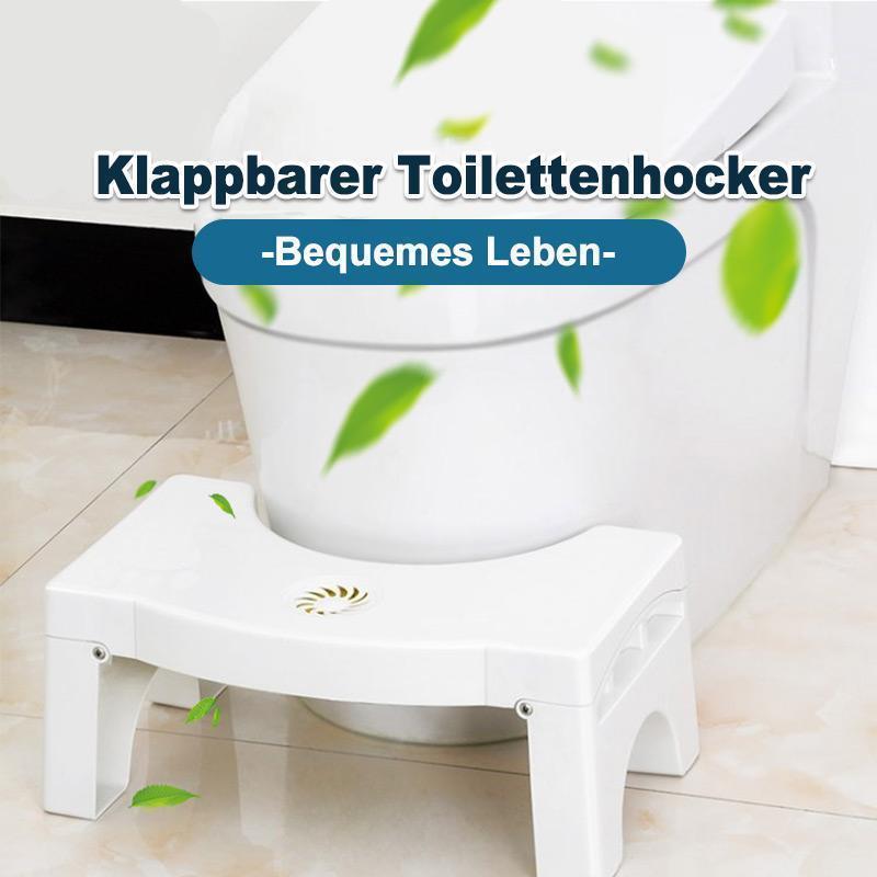 Klappbarer Multifunktions-Toilettenhocker