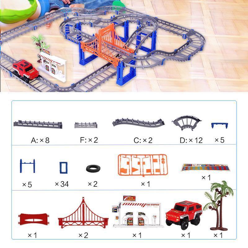 Flexible Track Spielzeug Set