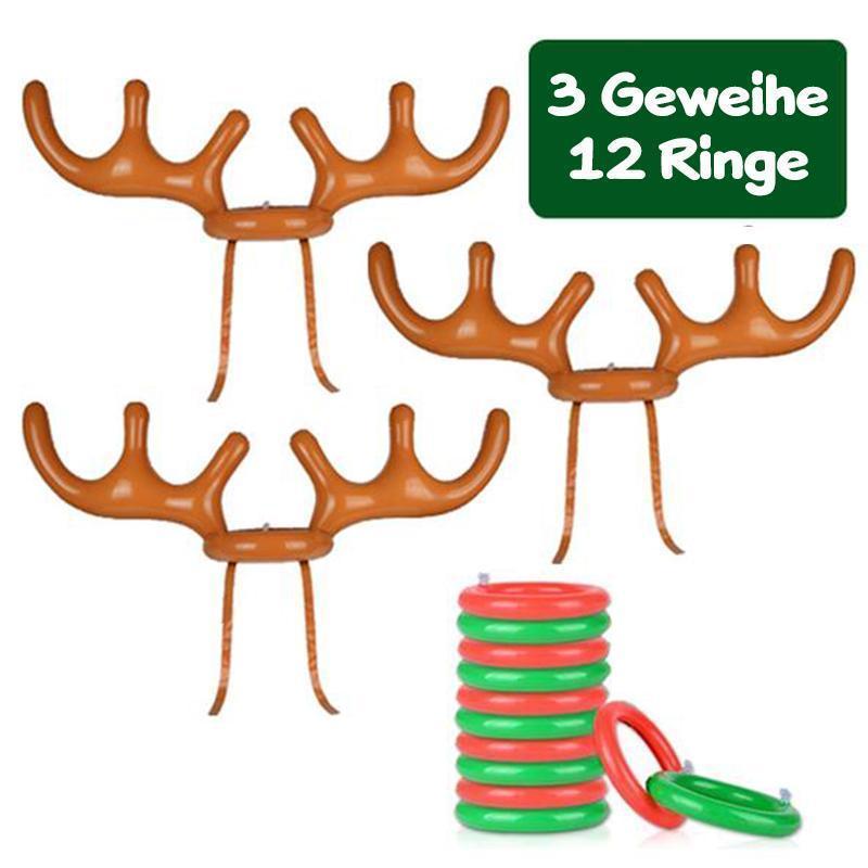 Weihnachtsren-Geweih Ringe-Werfen Spielzeug