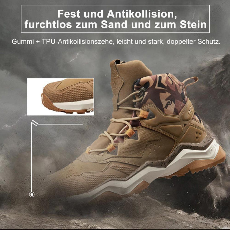 Herren Mid Multifunktional  Wasserdicht Wandern Stiefel Outdoor Schuhe