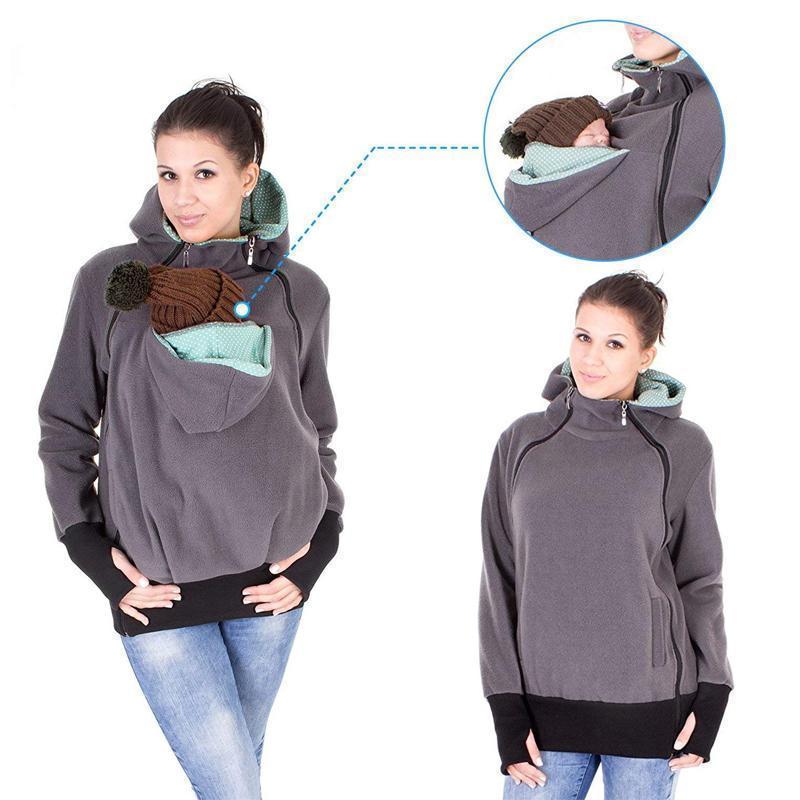 Känguru Hoodie für Mama und Papa