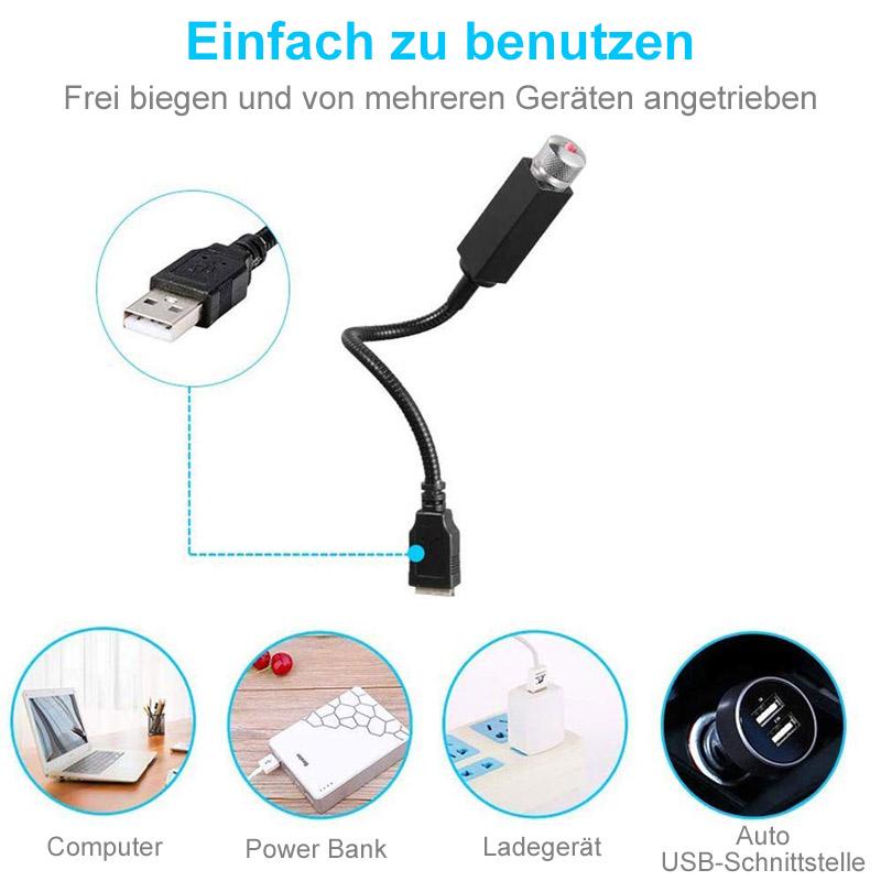 Auto-Atmosphärenlampe Innenraum-Umgebungssternlicht