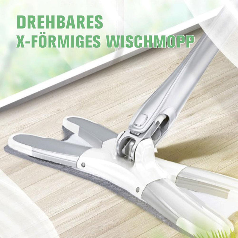 Drehbares X- förmiges Wischmopp