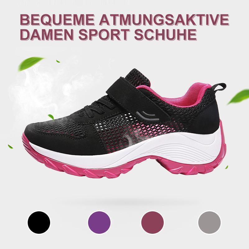 Bequeme Atmungsaktive Damen Sport Schuhe