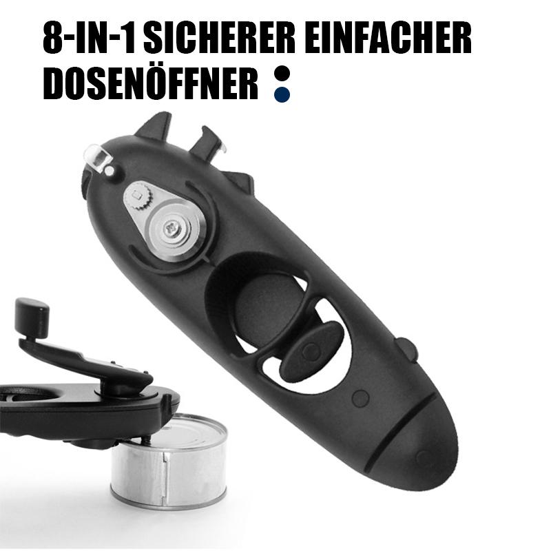 8- in- 1 Sicherer Einfacher Dosenöffner