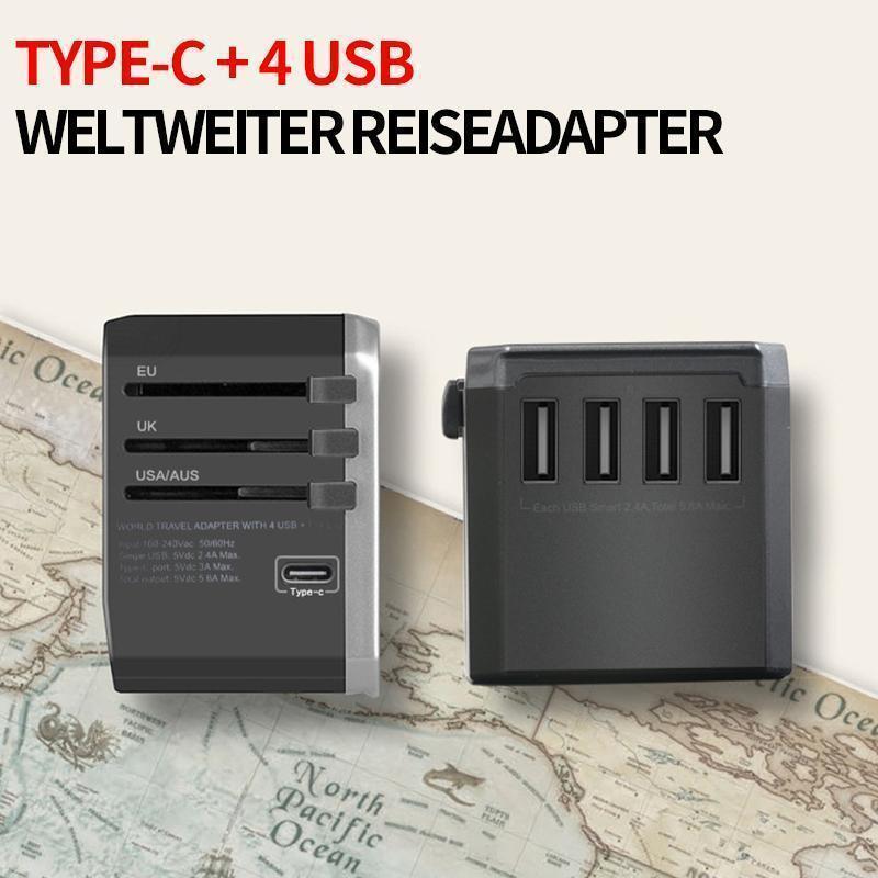 Weltweiter Reiseadapter, internationaler Netzadapter