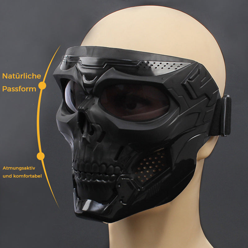 Radfahren Harley Goggles Totenkopfmaske