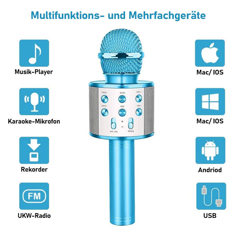 Drahtloses tragbares Bluetooth Mikrofon