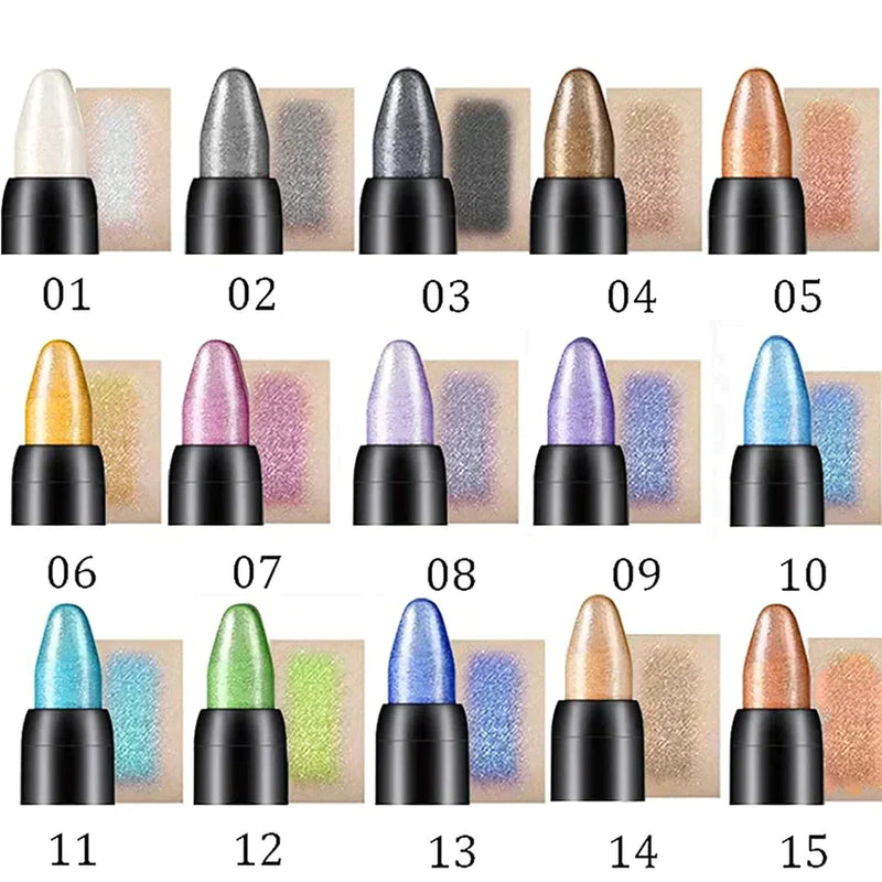 Wasserfester Glitzer-Lidschatten-Eyeliner-Stift