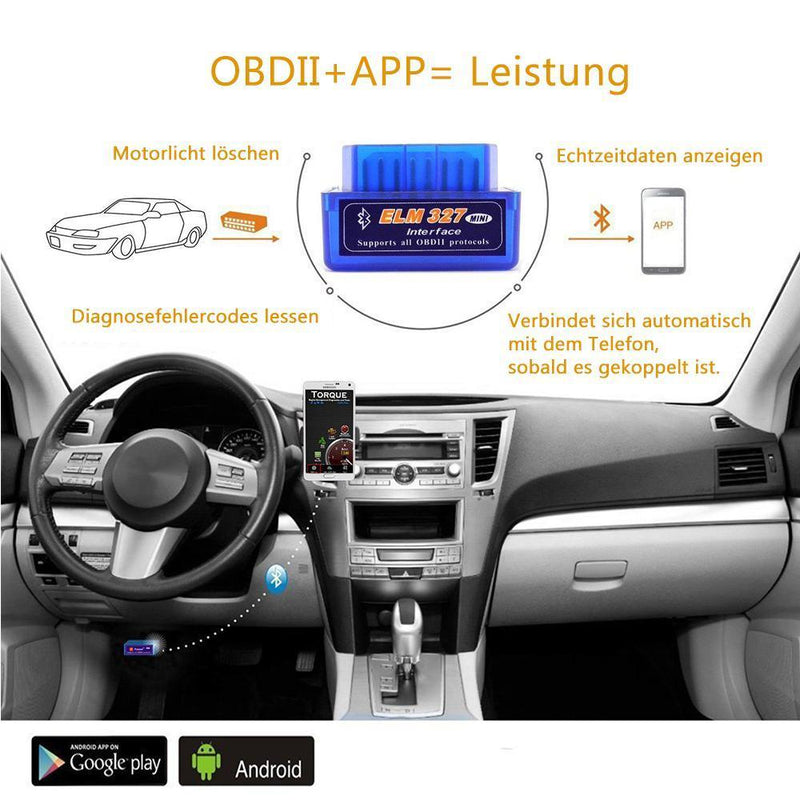 Auto Arzt OBDII ELM327 Bluetooth-Auto-Detektor