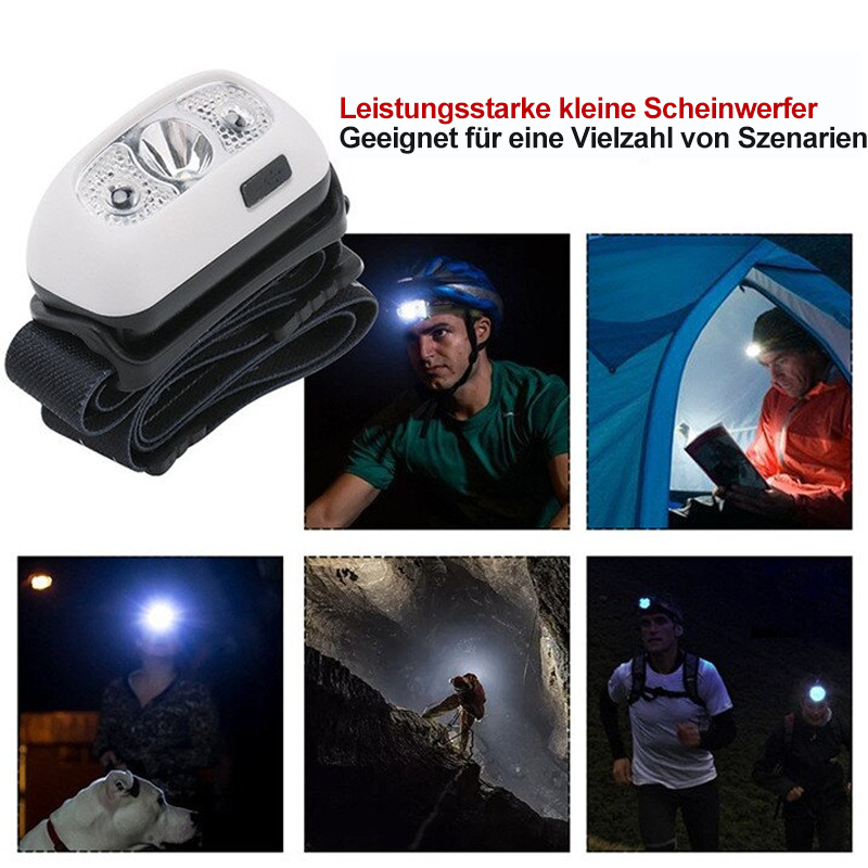 🎁2023 Superheller Lichtsensor Mini-LED-Scheinwerfer