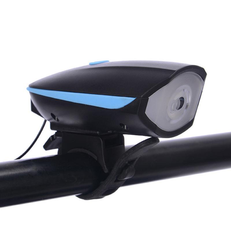 2- in- 1 Fahrrad USB Horn Frontleuchte