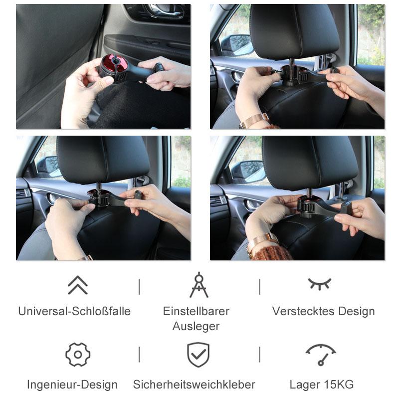 Kopfstützenhalterung Auto Haken