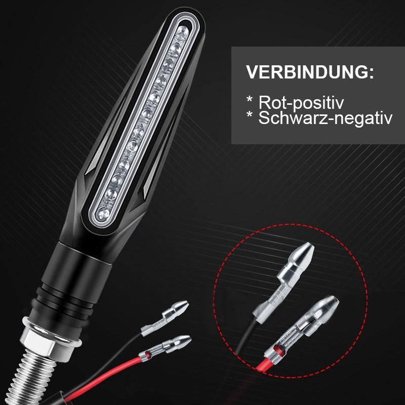 Universelle LED Motorrad Blinker Beleuchtung, 2 Stücke