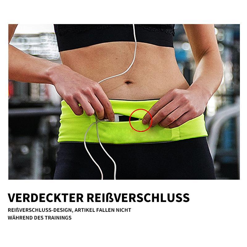 Elastischer Sportgürtel mit Handytasche