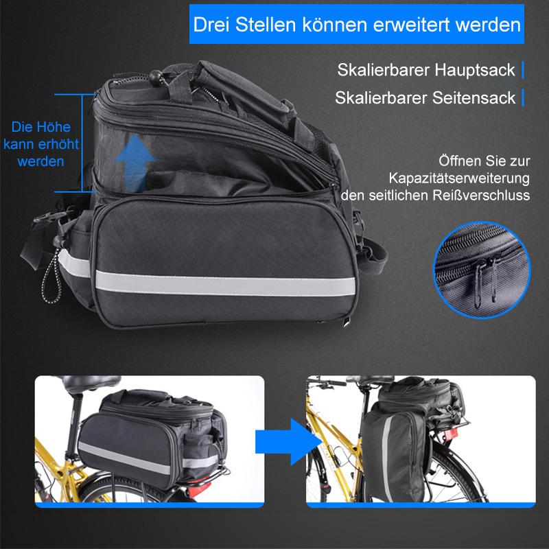 Tasche für die hintere Fahrradablage