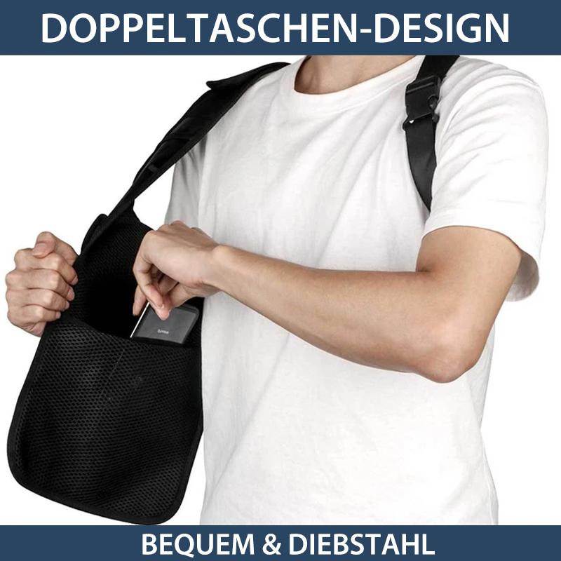 Verdeckter Achselrucksack