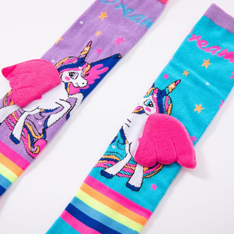 Cartoon Einhorn Socken