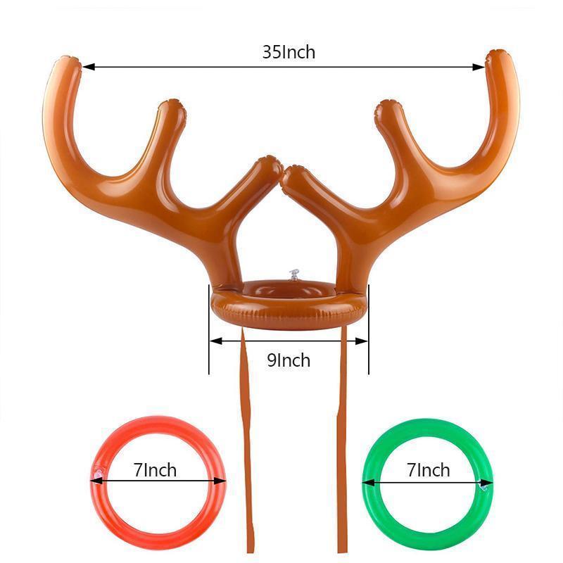 Weihnachtsren-Geweih Ringe-Werfen Spielzeug