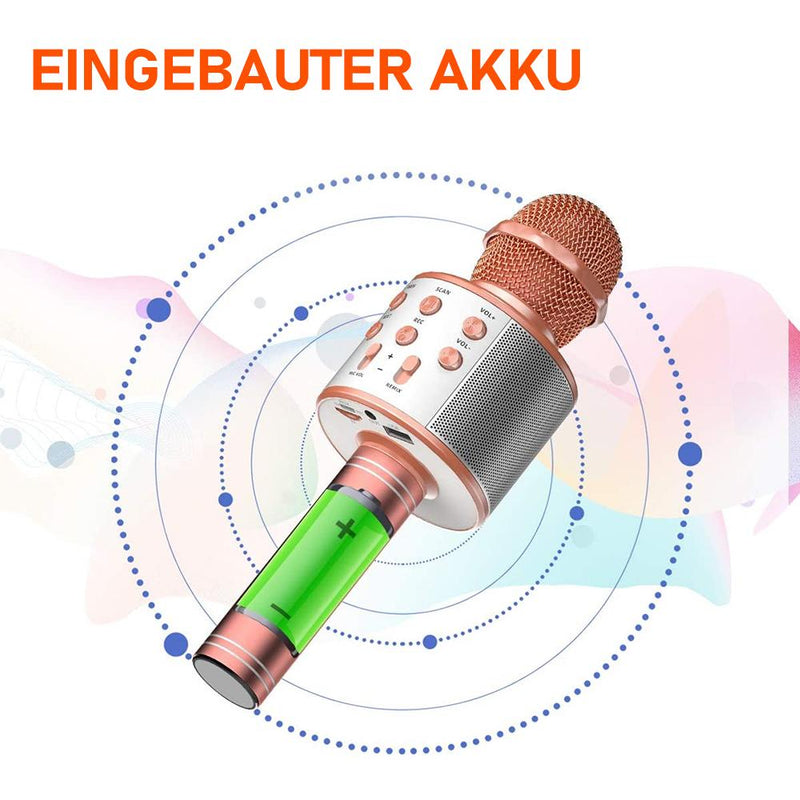 Drahtloses tragbares Bluetooth Mikrofon