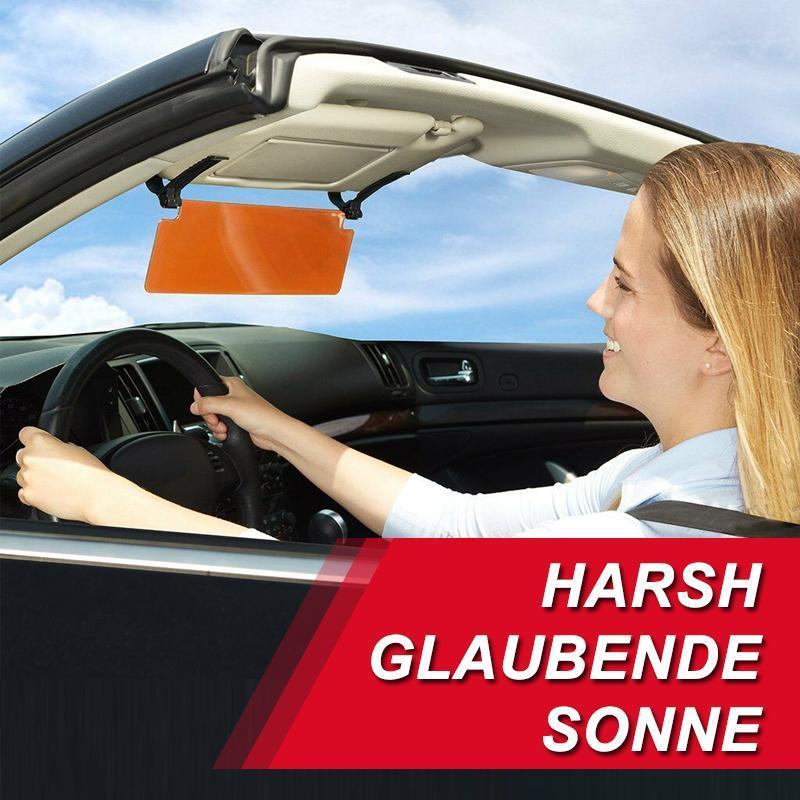 Transparente, blendfreie Sonnenblende für Autos