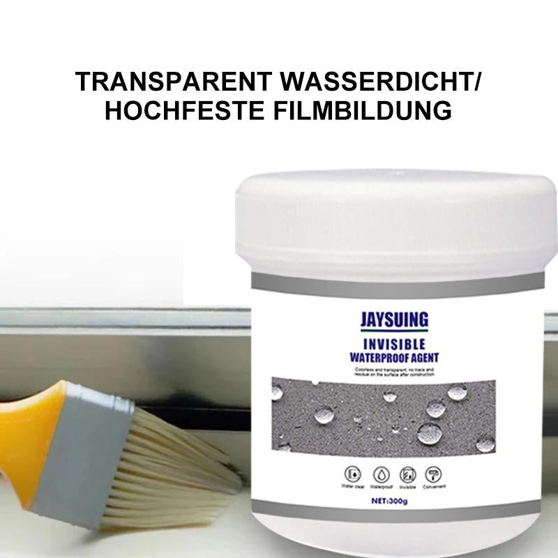 Transparenter wasserdichter Beschichtungsmittel