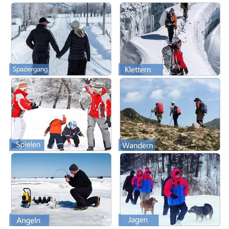 Universal Schneeschuh Spikes rutschfeste Schuhe Abdeckung für Winter