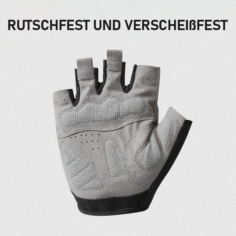 Rutschfeste Halbfinger-Fahrradhandschuhe