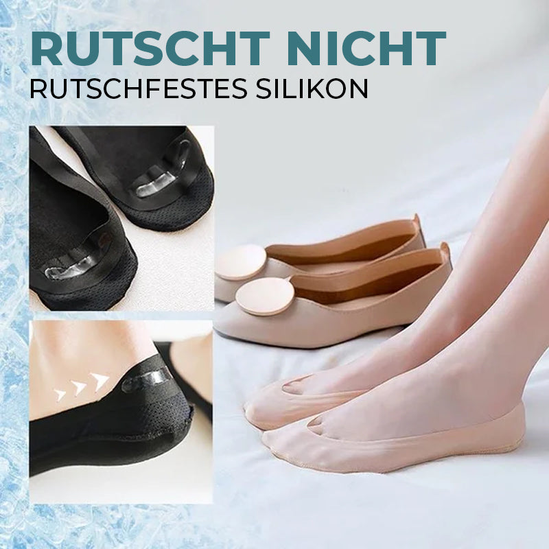 Atmungsaktive Socken aus Eisseide