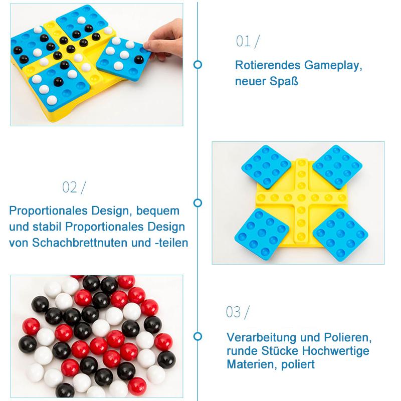 Rotierendes Backgammonspiel