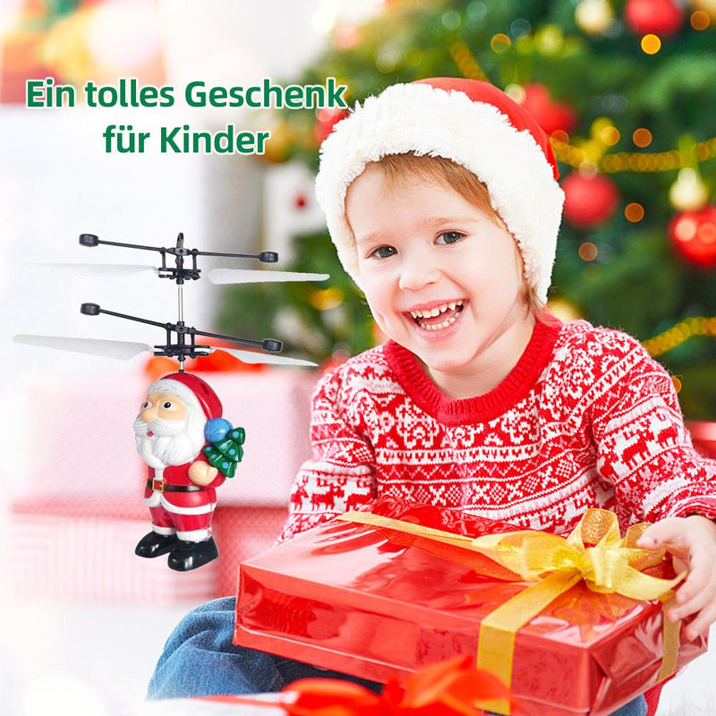 Weihnachtsmann Induktionsflugzeug