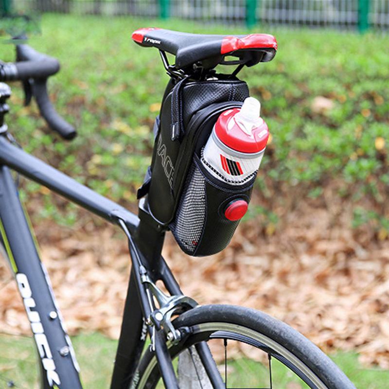 Regenfeste Schmutzfeste Fahrrad-Hecktasche (Mit Rücklichtern)