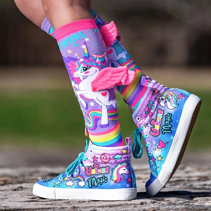 Cartoon Einhorn Socken