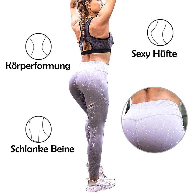 Nahtlose Anti-Cellulite Kompressions-Leggings